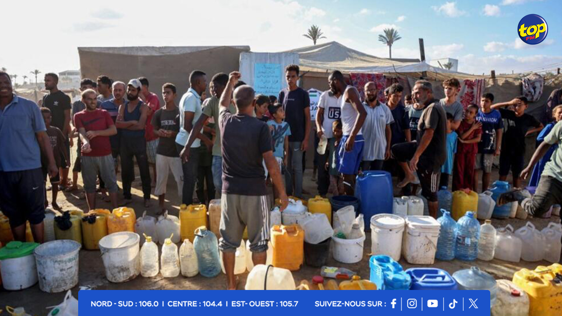 À Gaza, l'eau est utilisée comme une arme de guerre À Gaza, l'eau est utilisée comme une arme de guerre