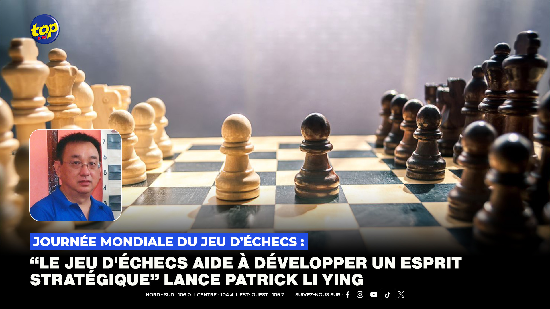 Journée Mondiale du Jeu d’Échecs Journée Mondiale du Jeu d’Échecs