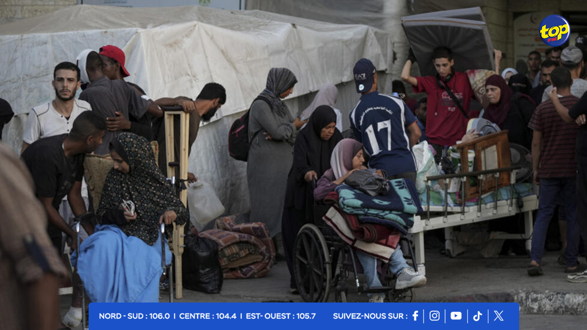 À Gaza : l'évacuation forcée de Deir al-Balah À Gaza : l'évacuation forcée de Deir al-Balah
