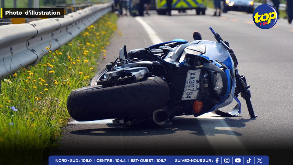 Un adolescent de 16 ans perd la vie, un motocycliste en état d'ivresse arrêté Accident mortel à Terre Rouge :