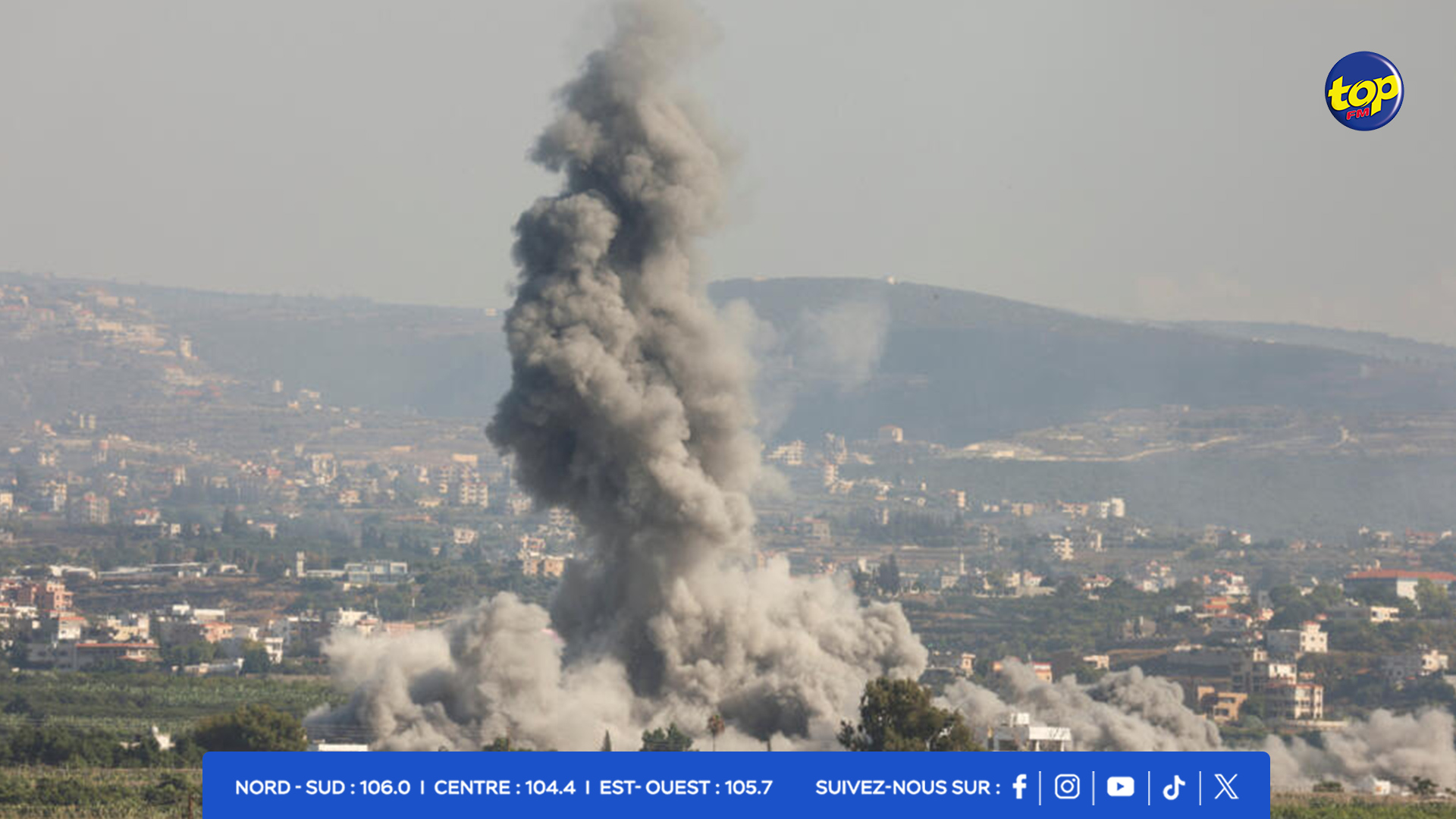 Au Liban, des frappes israéliennes d'une intensité inédite font des centaines de morts Au Liban, des frappes israéliennes d'une intensité inédite font des centaines de morts