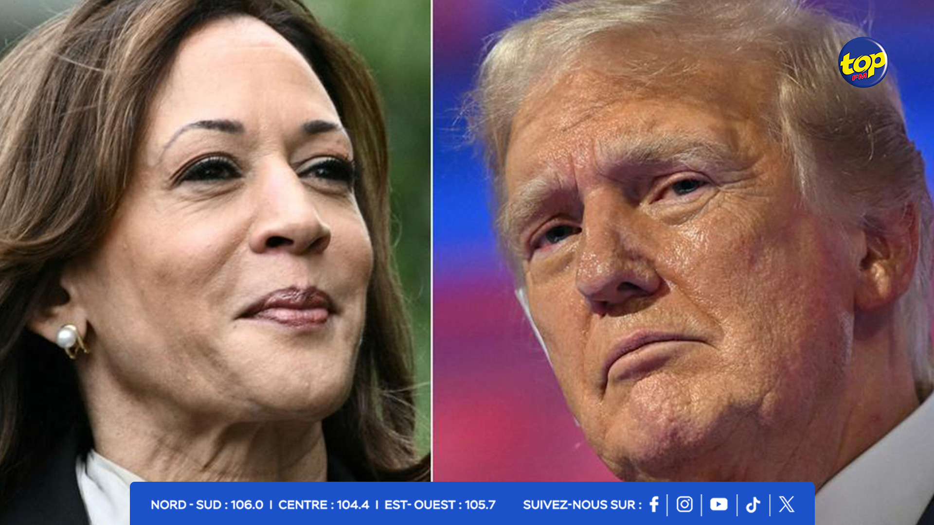Donald Trump s'en prend violemment à Kamala Harris Donald Trump s'en prend violemment à Kamala Harris