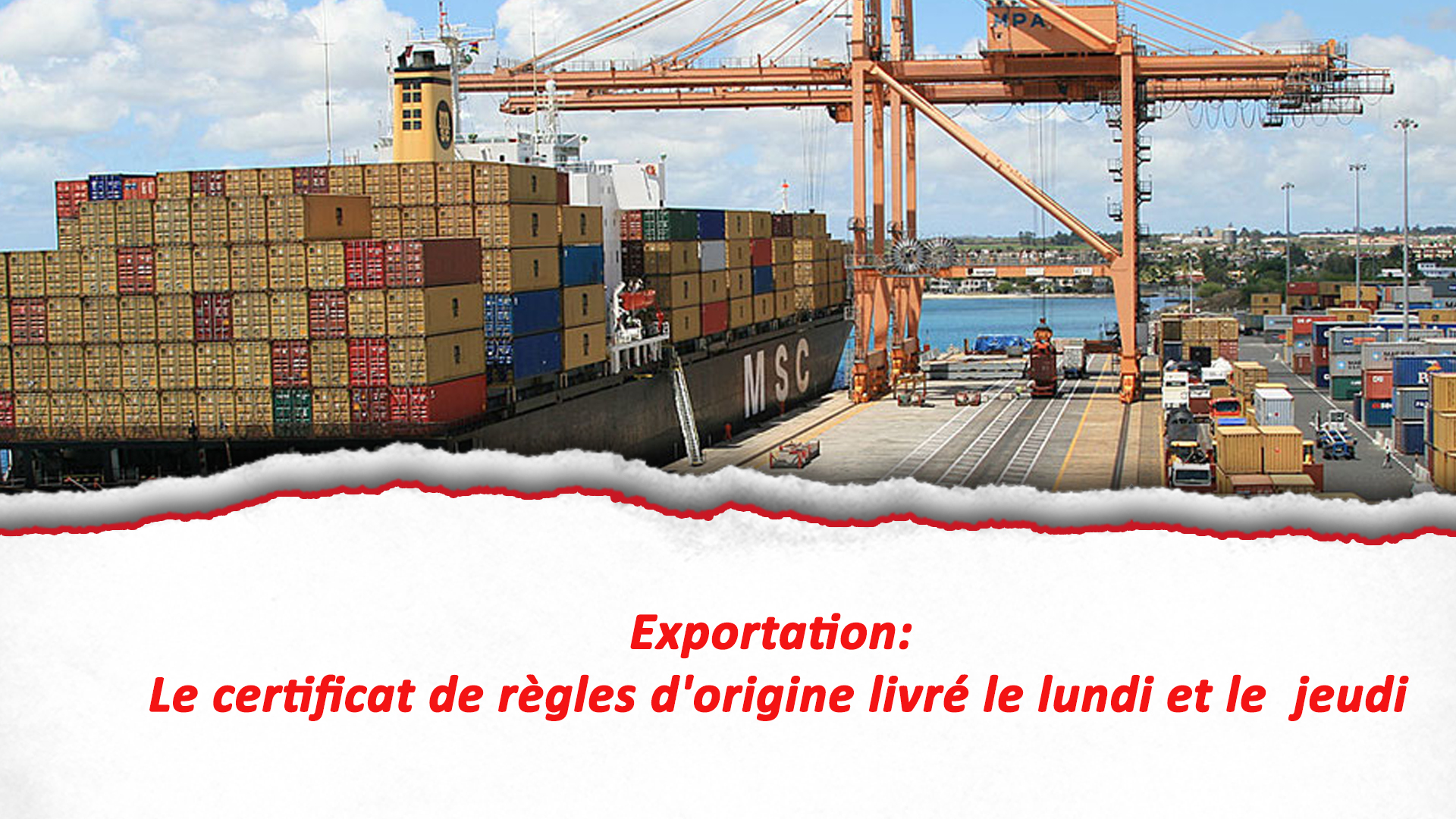 Exportation Exportation