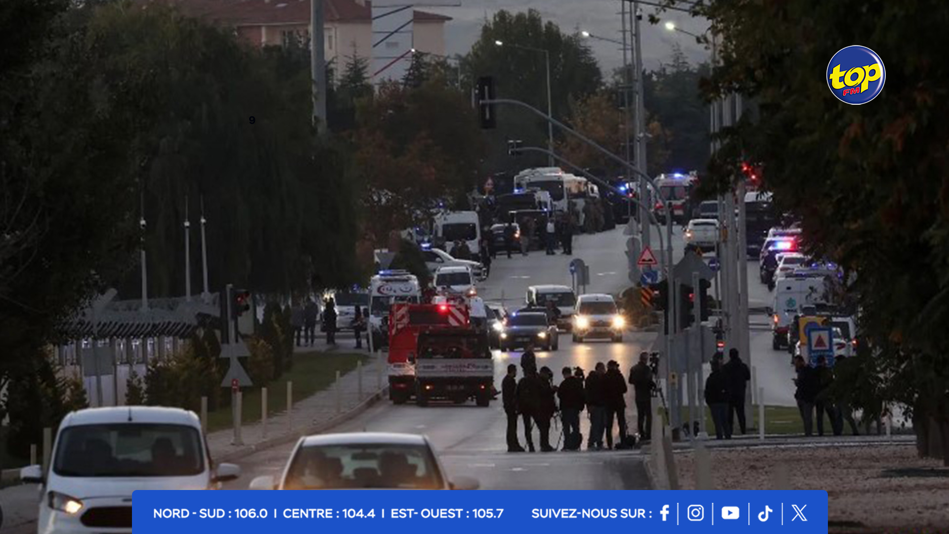 Une attaque « terroriste » à Ankara Une attaque « terroriste » à Ankara