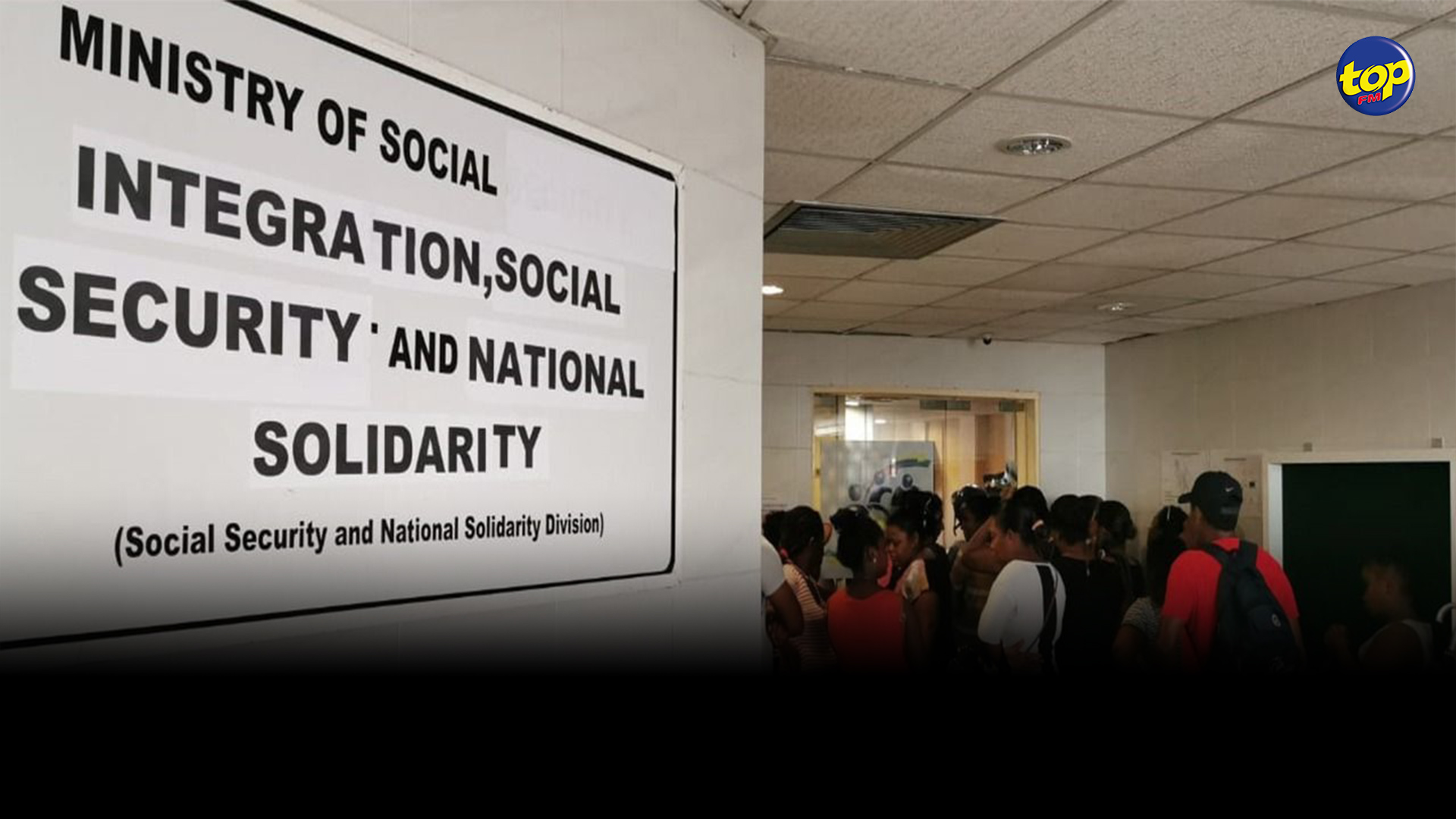 Le bureau de la Sécurité sociale à Port-Louis Le bureau de la Sécurité sociale à Port-Louis