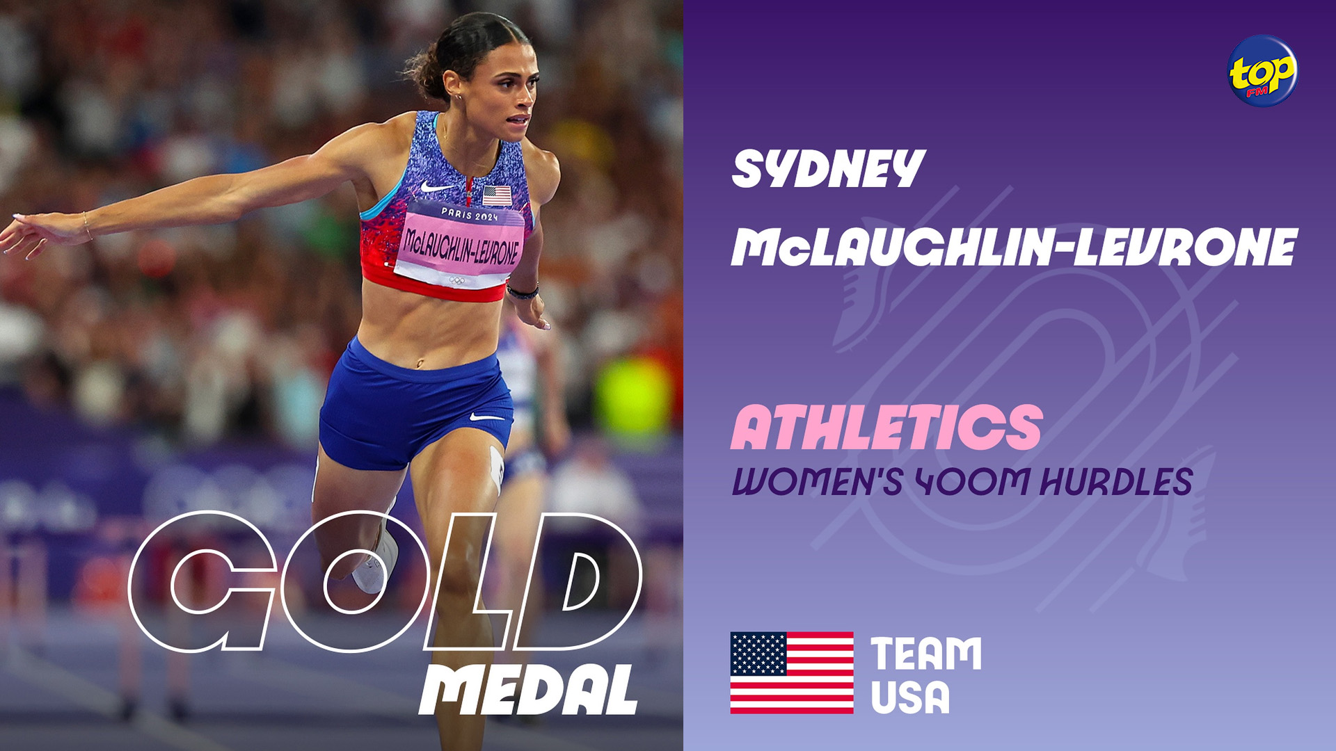 McLaughlin-Levrone garde sa couronne sur 400m haies McLaughlin-Levrone garde sa couronne sur 400m haies