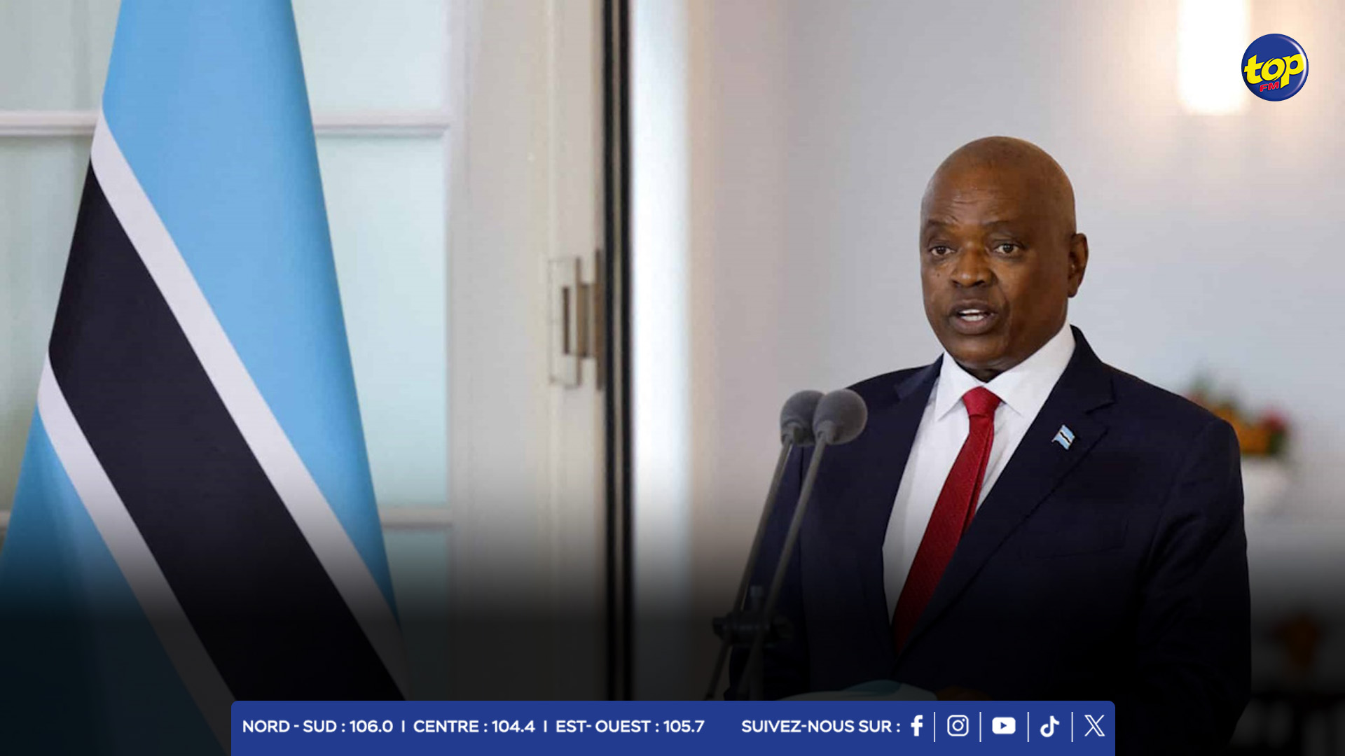 Botswana: le président Mokgweetsi Masisi reconnaît sa défaite aux élections et annonce se «retirer»