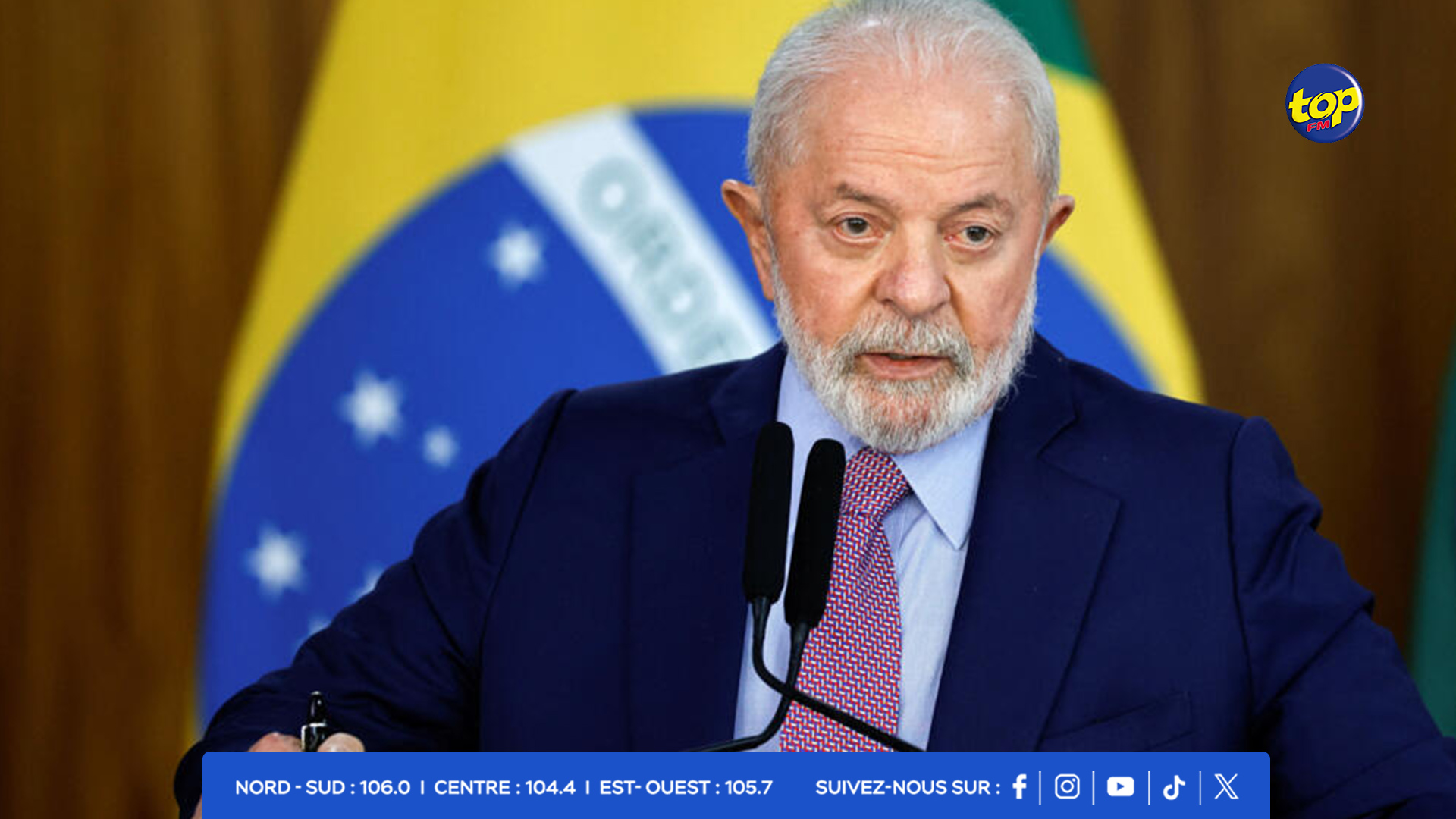 Président brésilien Luiz Iñacio Lula da Silva Président brésilien Luiz Iñacio Lula da Silva