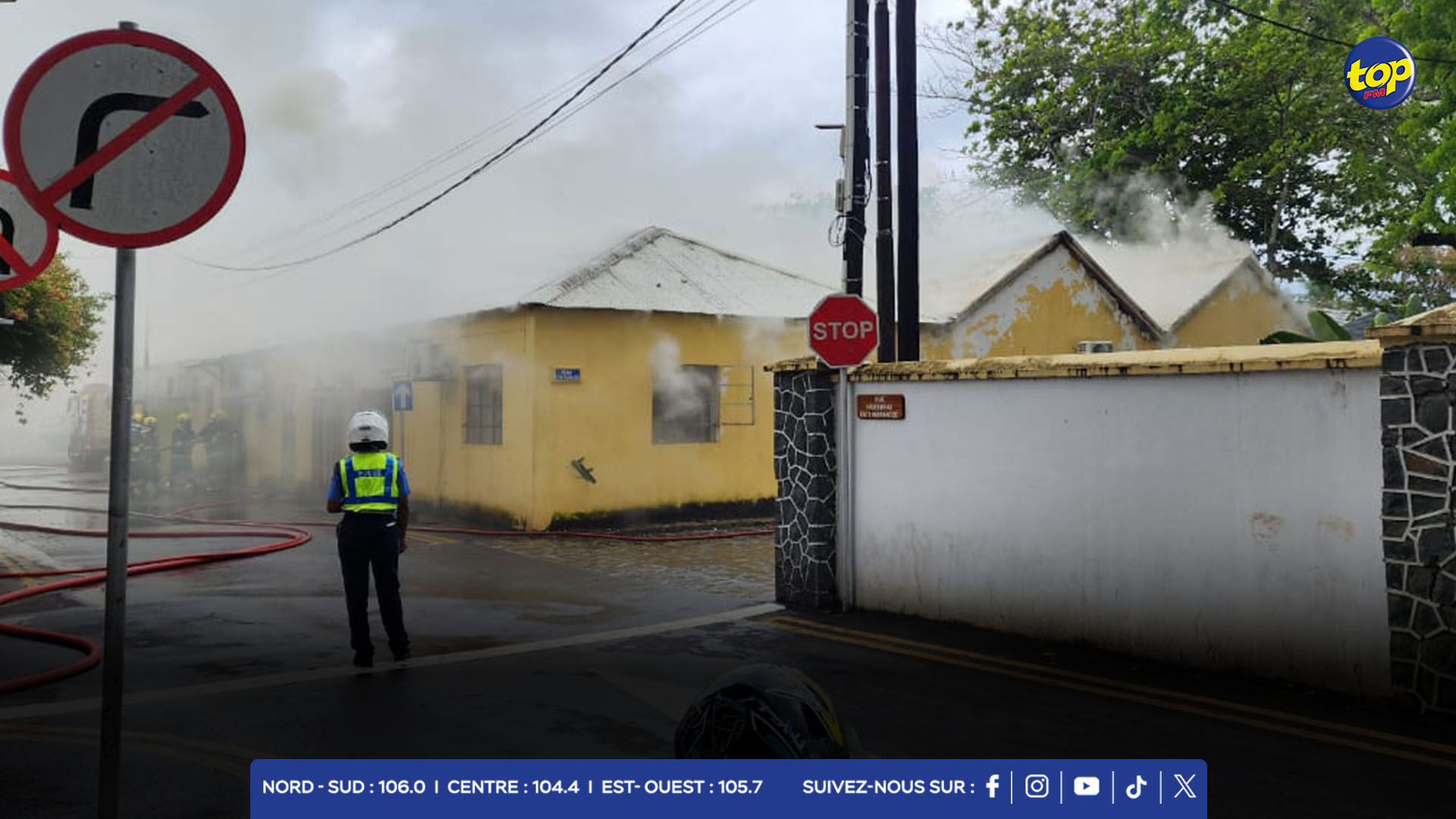 Rodrigues : Incendie dans un bâtiment administratif abritant plusieurs organisations étatiques